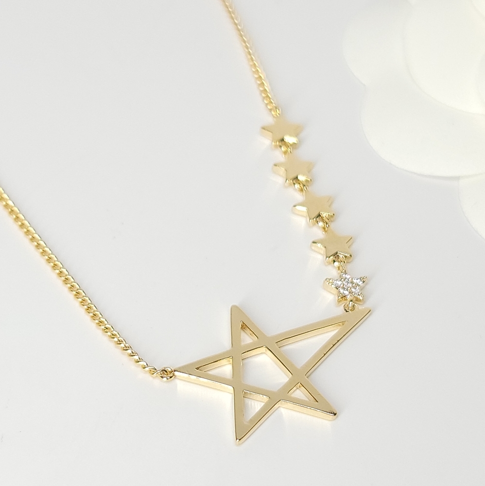 💖 New in Gift Box 🎁 Stars Choker Necklace